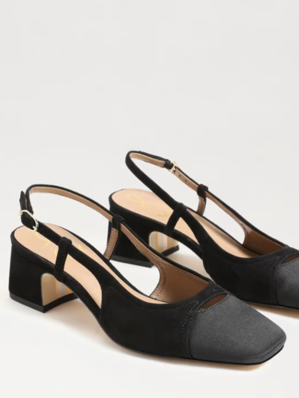 Black Sam Edelman Women's Tarra Pump Heels Sz 7.5